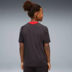 PUMA AC Milan Trainingsshirt 2026-2027 Kids Donkergrijs Rood