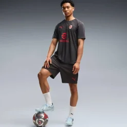 PUMA AC Milan Trainingsshirt 2026-2027 Donkergrijs Rood