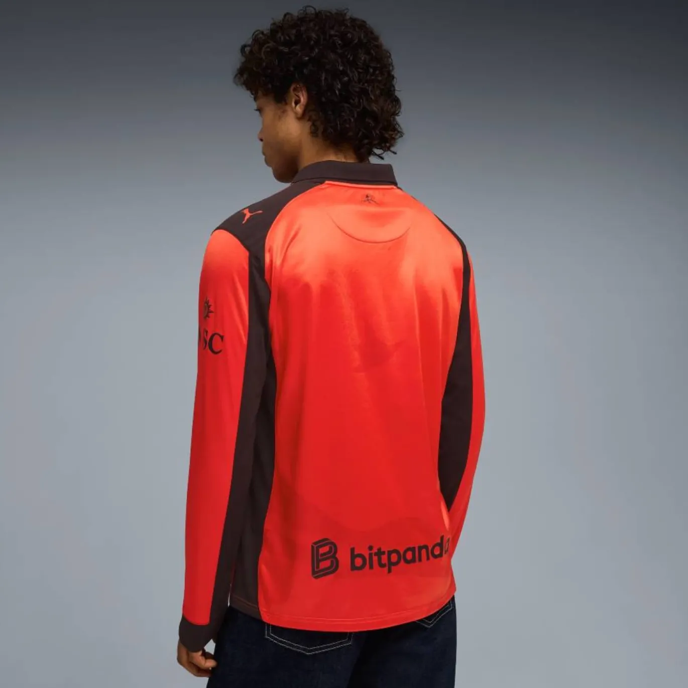 PUMA AC Milan X Slam Jam 4e Shirt Lange Mouwen 2025-2026 Rood