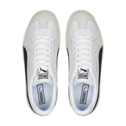 PUMA Army Trainer Sneakers Wit Lichtgrijs Zwart Goud