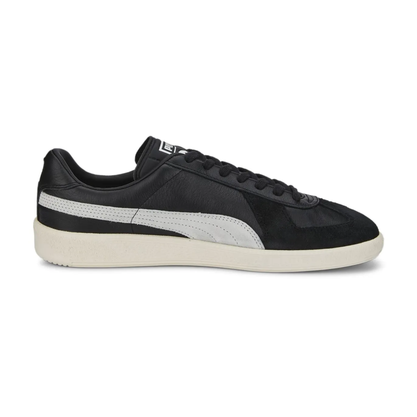 PUMA Army Trainer Sneakers Zwart Lichtgrijs Goud Wit