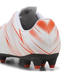 PUMA Attacanto Gras / Kunstgras Voetbalschoenen (MG) Kids Wit Oranje