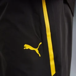 PUMA Borussia Dortmund Pumatech Woven Trainingspak Hooded Full-Zip 2025-2026 Zwart Geel