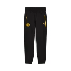 PUMA Borussia Dortmund Pumatech Woven Trainingspak Hooded Full-Zip 2025-2026 Zwart Geel