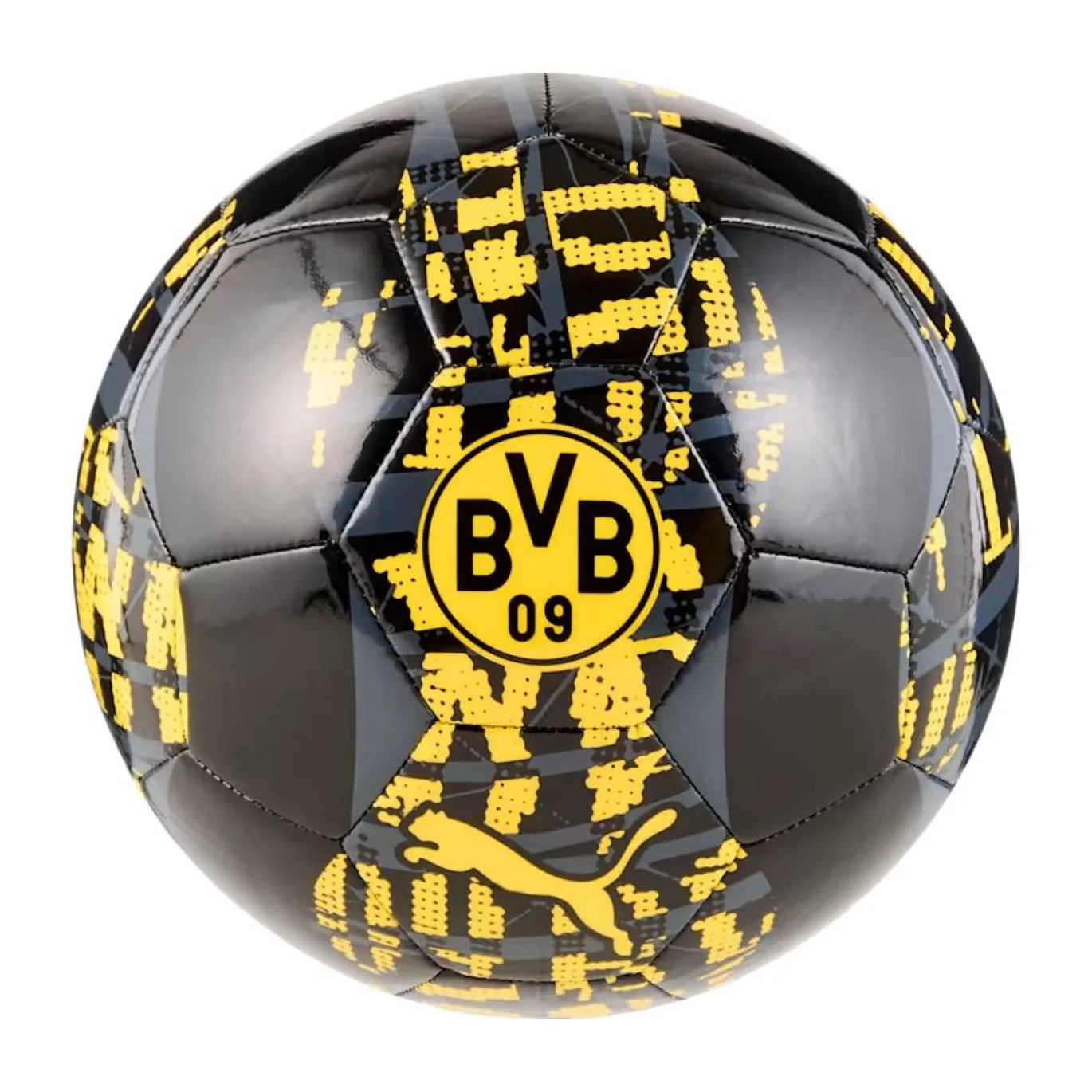 PUMA Borussia Dortmund Voetbal Maat 5 Zwart Geel