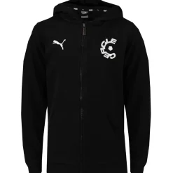 PUMA Cercle Brugge Casual Hoodie 2025-2026 Kids Zwart
