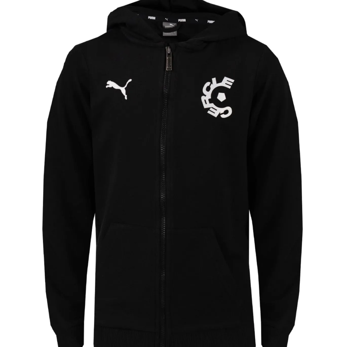 PUMA Cercle Brugge Casual Joggingpak Hooded 2025-2026 Kids Zwart
