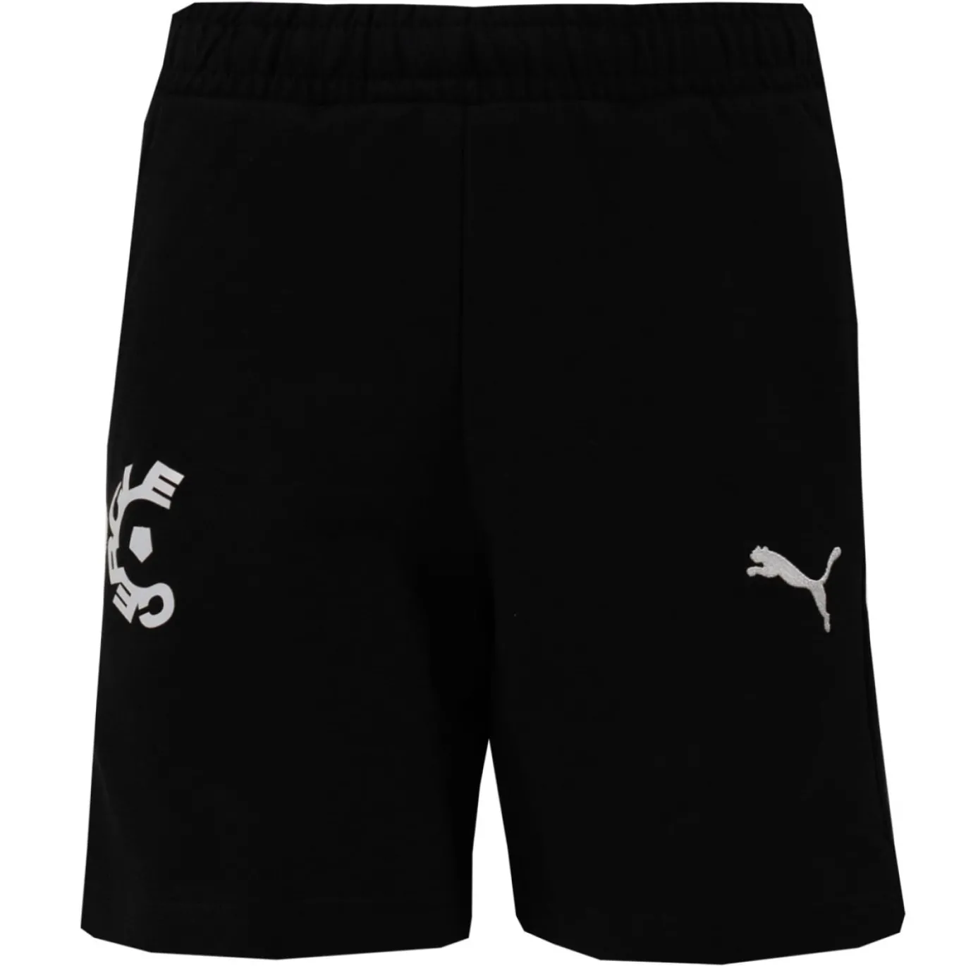 PUMA Cercle Brugge Casual Short 2025-2026 Kids Zwart