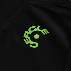 PUMA Cercle Brugge Trainingstrui 1/4-Zip 2025-2026 Kids Zwart