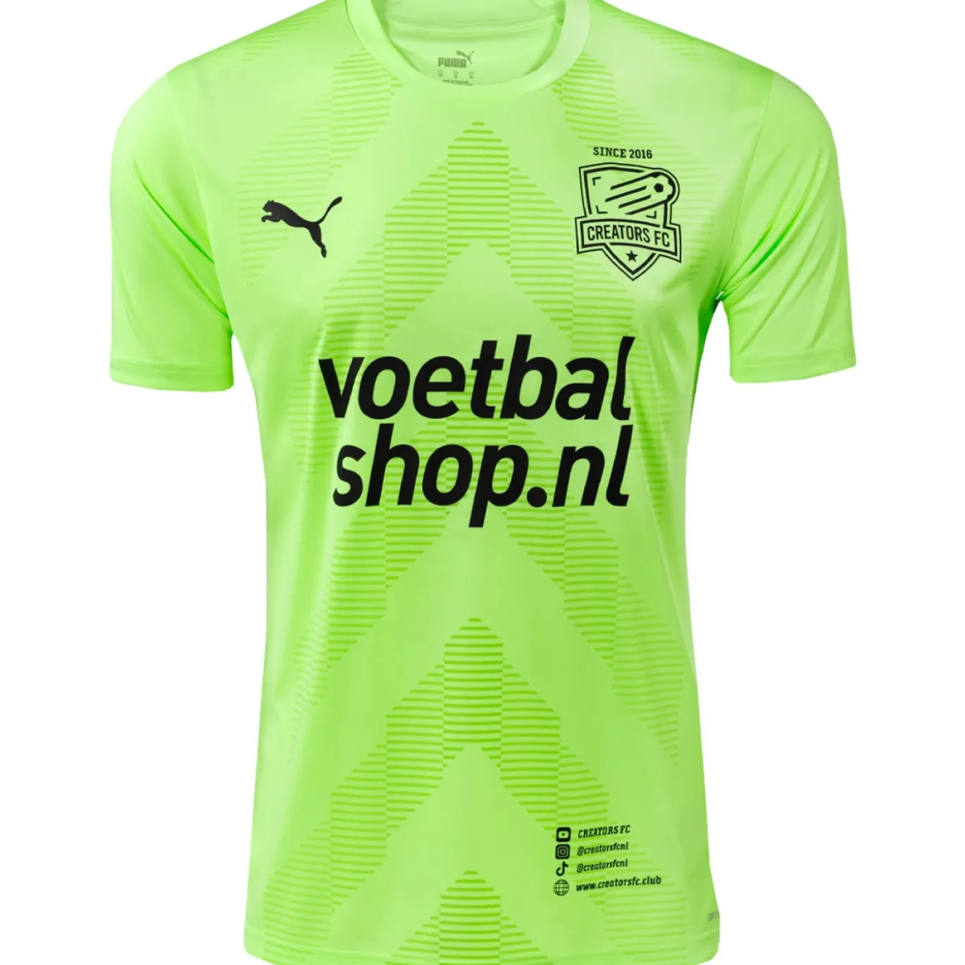 PUMA Creators FC Voetbalshirt Kids Groen