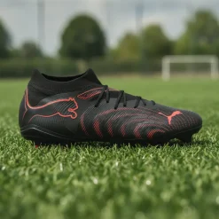 PUMA Future 9 Match Gras / Kunstgras Voetbalschoenen (MG) Zwart Rood
