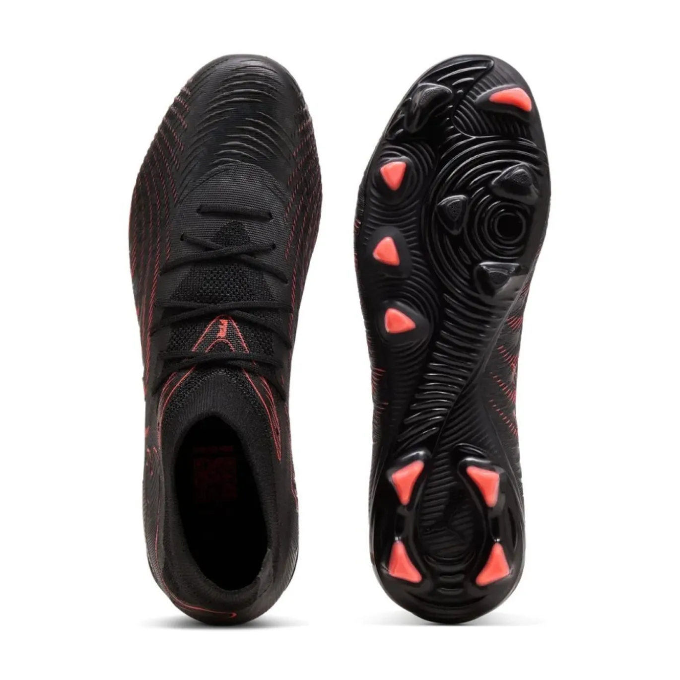 PUMA Future 9 Match Gras / Kunstgras Voetbalschoenen (MG) Zwart Rood