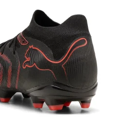 PUMA Future 9 Match Gras / Kunstgras Voetbalschoenen (MG) Zwart Rood