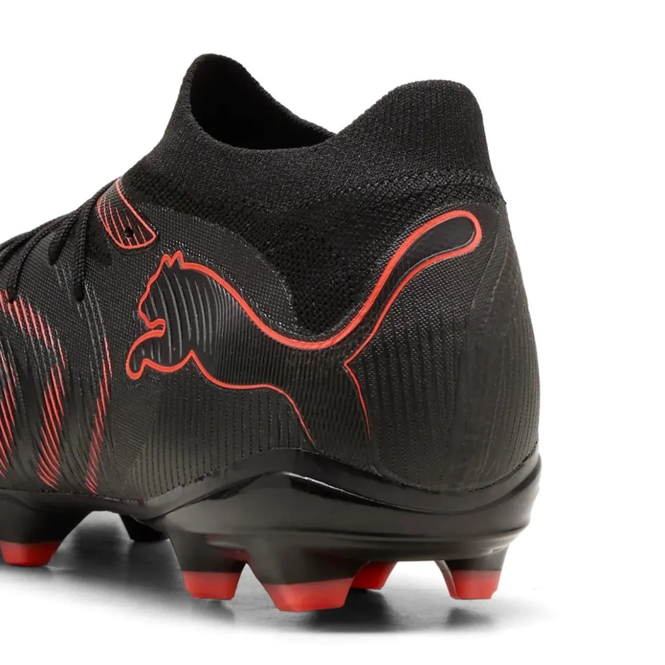 PUMA Future 9 Match Gras / Kunstgras Voetbalschoenen (MG) Zwart Rood