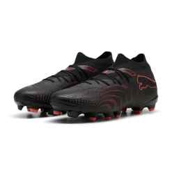 PUMA Future 9 Match Gras / Kunstgras Voetbalschoenen (MG) Zwart Rood