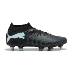 PUMA Future 9 Match IJzeren-Nop Voetbalschoenen (SG) Zwart Intense Mint Wit