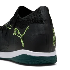 PUMA Future 8 Match Zaalvoetbalschoenen (IN) Zwart Donkergroen Lichtgroen