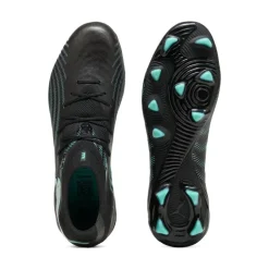 PUMA Future 9 Pro Gras / Kunstgras Voetbalschoenen (MG) Zwart Intense Mint Wit