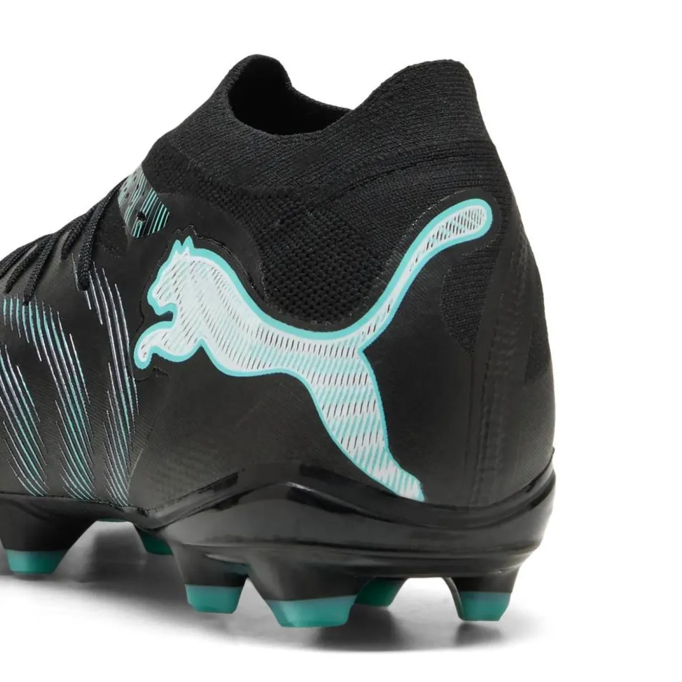 PUMA Future 9 Pro Gras / Kunstgras Voetbalschoenen (MG) Zwart Intense Mint Wit