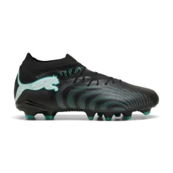 PUMA Future 9 Pro Gras / Kunstgras Voetbalschoenen (MG) Zwart Intense Mint Wit