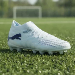 PUMA Future 9 Pro Gras / Kunstgras Voetbalschoenen (MG) Kids Lichtblauw Blauw
