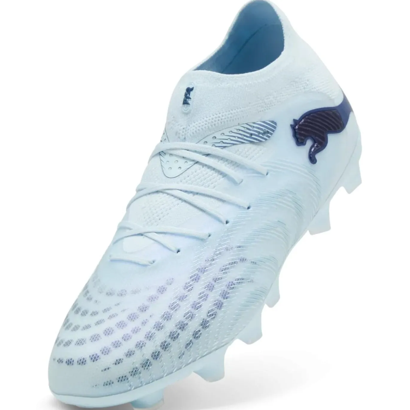 PUMA Future 9 Pro Gras / Kunstgras Voetbalschoenen (MG) Kids Lichtblauw Blauw