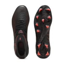 PUMA Future 9 Pro Gras / Kunstgras Voetbalschoenen (MG) Zwart Rood