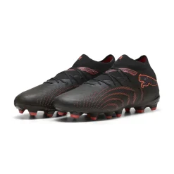 PUMA Future 9 Pro Gras / Kunstgras Voetbalschoenen (MG) Zwart Rood