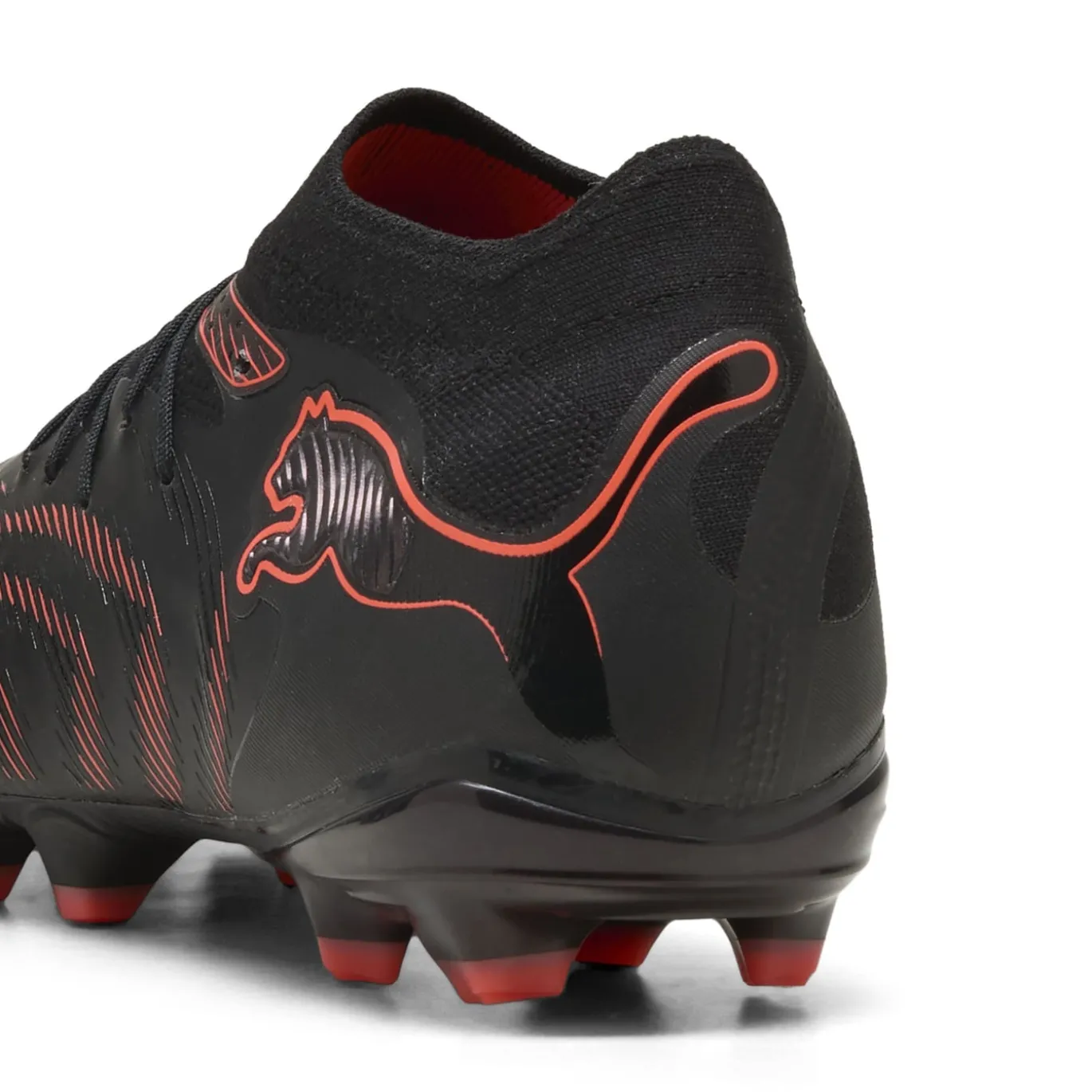PUMA Future 9 Pro Gras / Kunstgras Voetbalschoenen (MG) Zwart Rood
