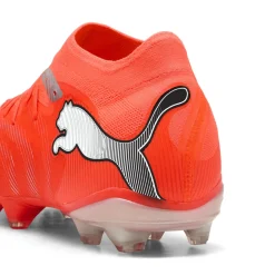 PUMA Future 9 Pro Gras / Kunstgras Voetbalschoenen (MG) Felrood Zilver Zwart