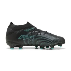 PUMA Future 9 Pro Gras / Kunstgras Voetbalschoenen (MG) Kids Zwart Intense Mint Wit