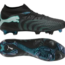 PUMA Future 9 Ultimate Gras Voetbalschoenen (FG) Zwart Intense Mint Wit