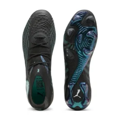 PUMA Future 9 Ultimate Gras Voetbalschoenen (FG) Zwart Intense Mint Wit
