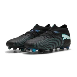 PUMA Future 9 Ultimate Gras Voetbalschoenen (FG) Zwart Intense Mint Wit