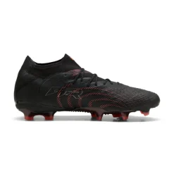 PUMA Future 9 Ultimate Gras Voetbalschoenen (FG) Zwart Rood