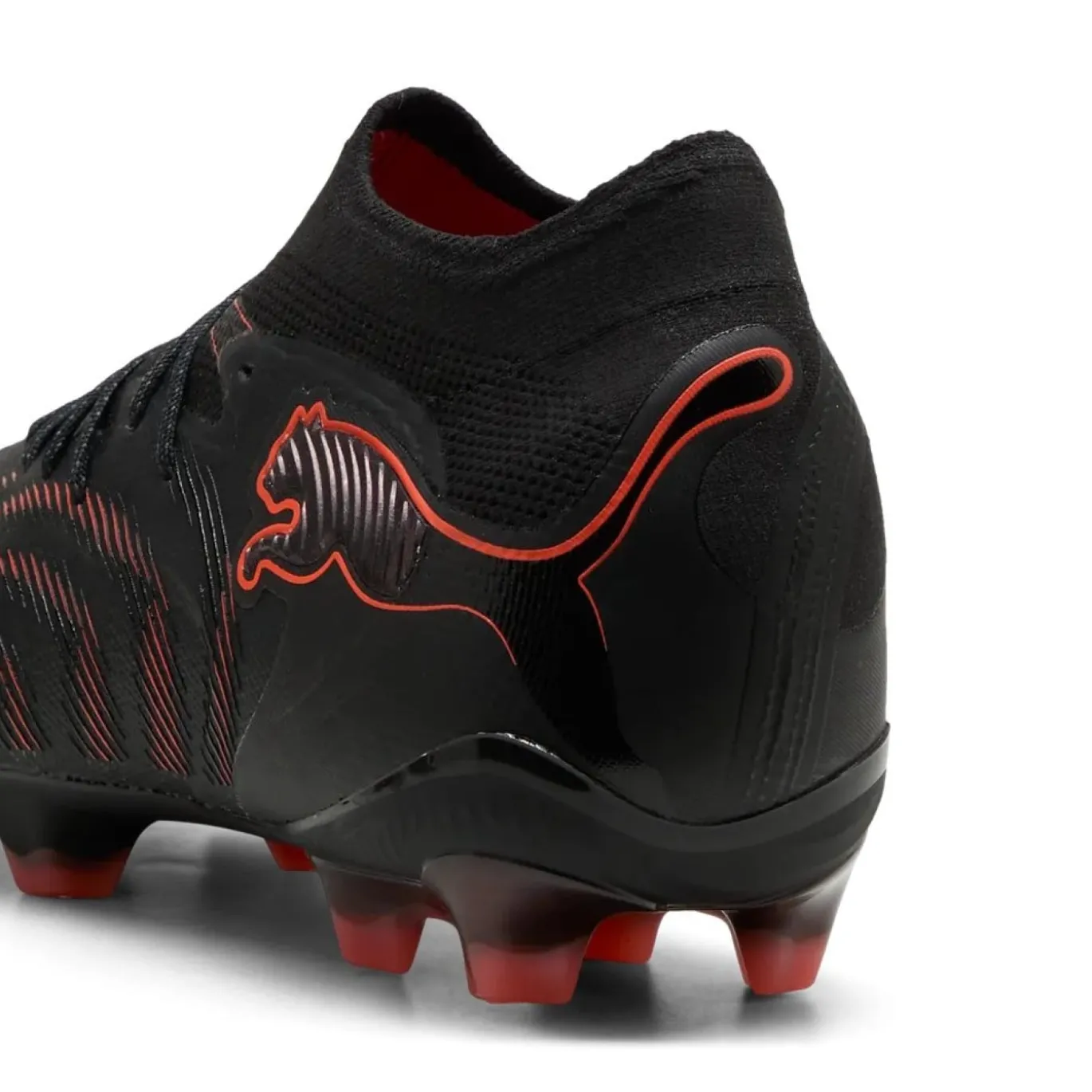 PUMA Future 9 Ultimate Gras Voetbalschoenen (FG) Zwart Rood