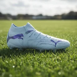 PUMA Future 9 Ultimate IJzeren-Nop Voetbalschoenen (SG) Lichtblauw Blauw