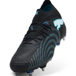 PUMA Future 9 Ultimate IJzeren-Nop Voetbalschoenen (SG) Zwart Intense Mint Wit