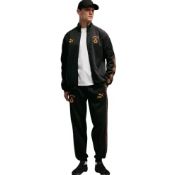 PUMA Galatasaray SK KING Anthem Trainingspak 2026-2027 Donkergrijs Oranje