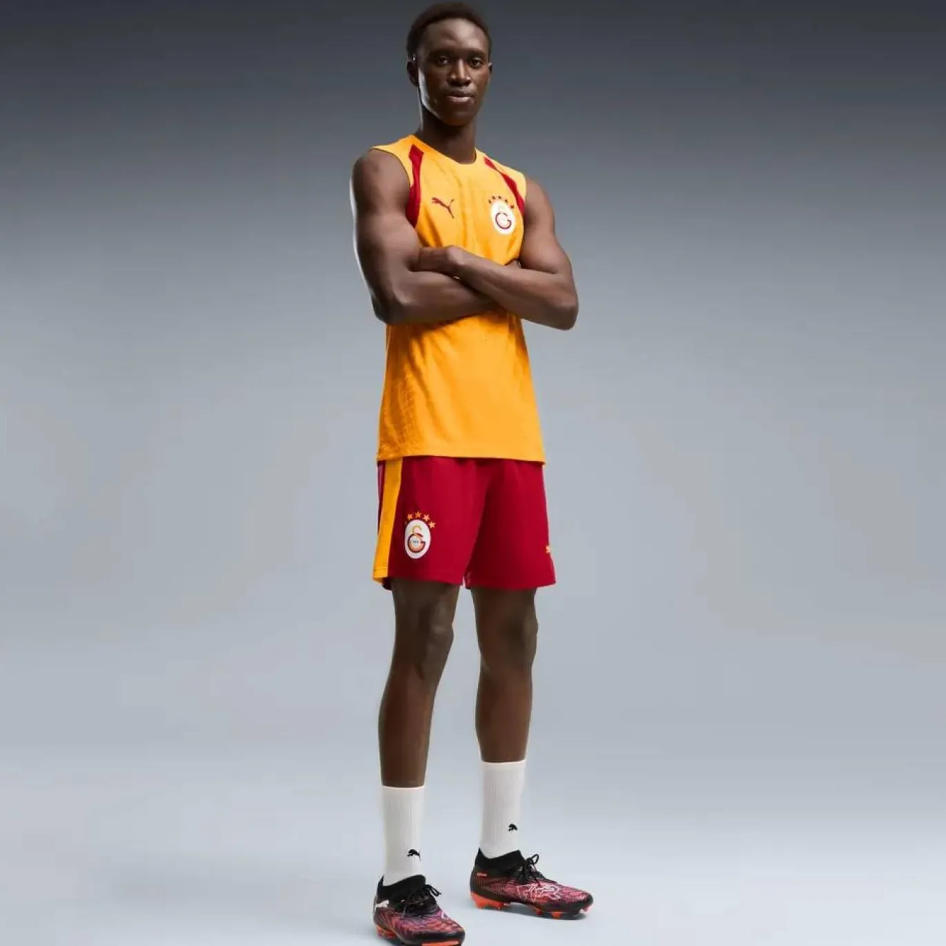 PUMA Galatasaray SK Trainingsset 2026-2027 Rood Oranje