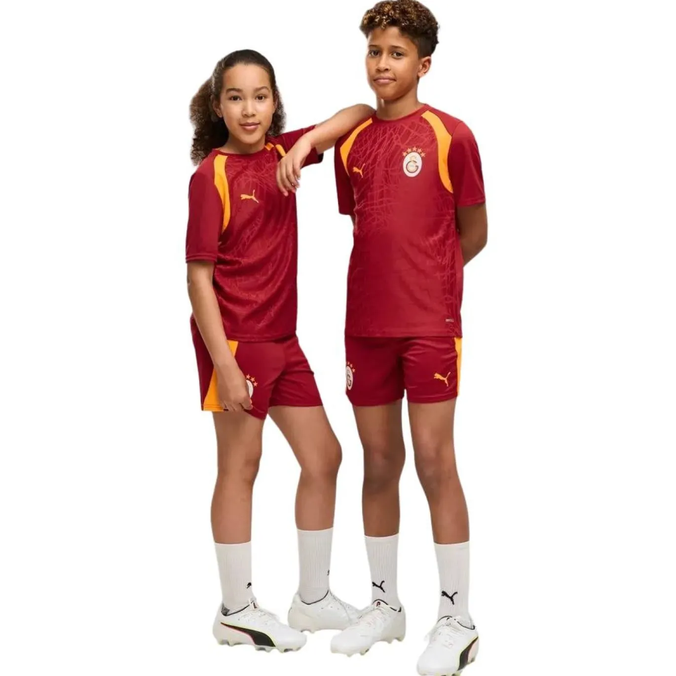PUMA Galatasaray SK Trainingsshirt 2026-2027 Kids Rood Oranje