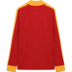 PUMA Galatasaray T7 Thuisshirt Lange Mouwen 1980 Rood Oranje