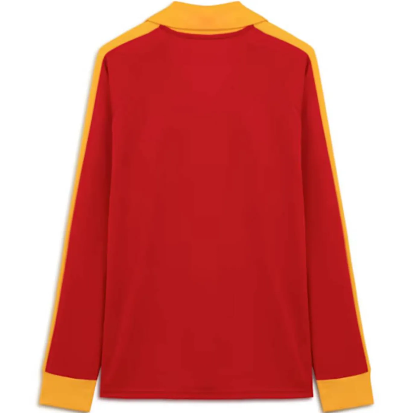 PUMA Galatasaray T7 Thuisshirt Lange Mouwen 1980 Rood Oranje
