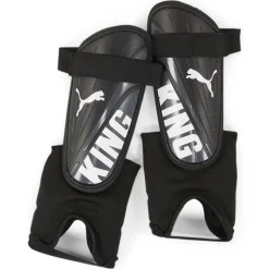 PUMA King Enkel Scheenbeschermers Zwart Wit