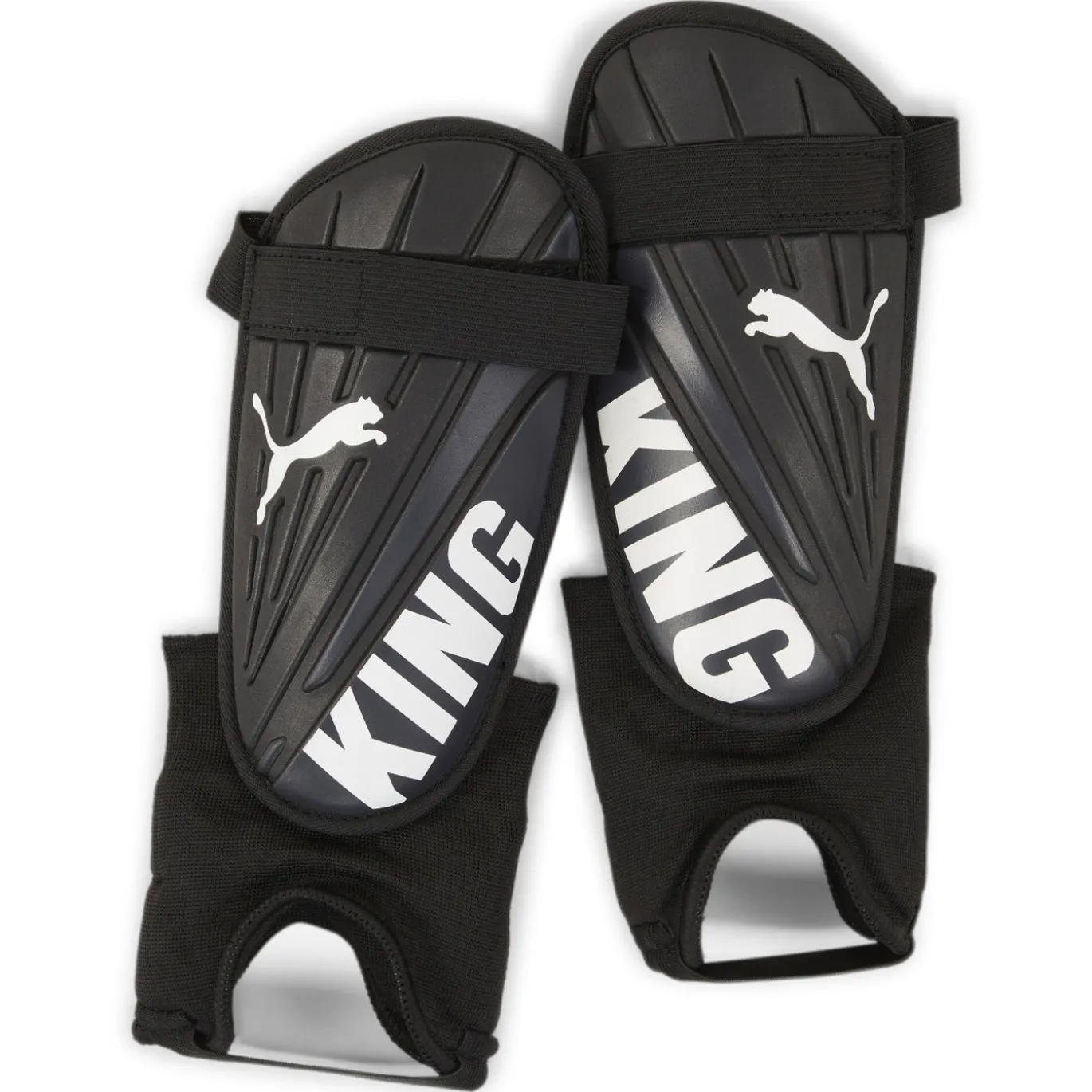 PUMA King IS Enkel Scheenbeschermers Zwart Wit