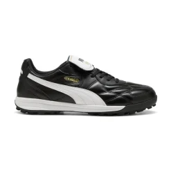 PUMA King Top TT Turf Voetbalschoenen (TF) Zwart Wit