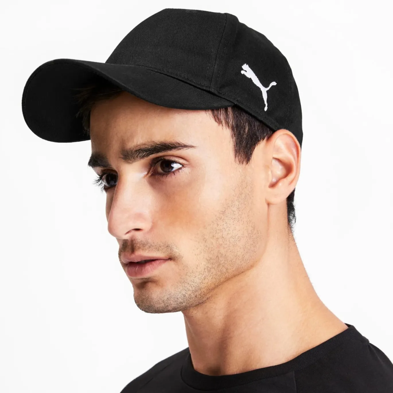 PUMA LIGA Cap Zwart Donkergrijs Wit
