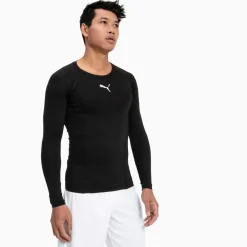 PUMA LIGA Ondershirt Lange Mouwen Zwart