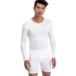PUMA LIGA Ondershirt Lange Mouwen Wit
