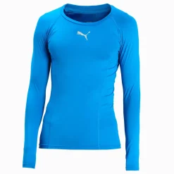 PUMA LIGA Ondershirt Lange Mouwen Blauw
